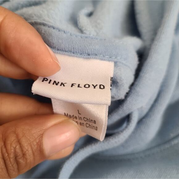 Pink Floyd Freeze New York Dark Side Of The Moon Blue Hoodie Size Large - Picture 5 of 12